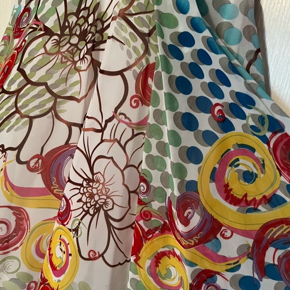 Colorful strapless sundress - Picture 2 of 4